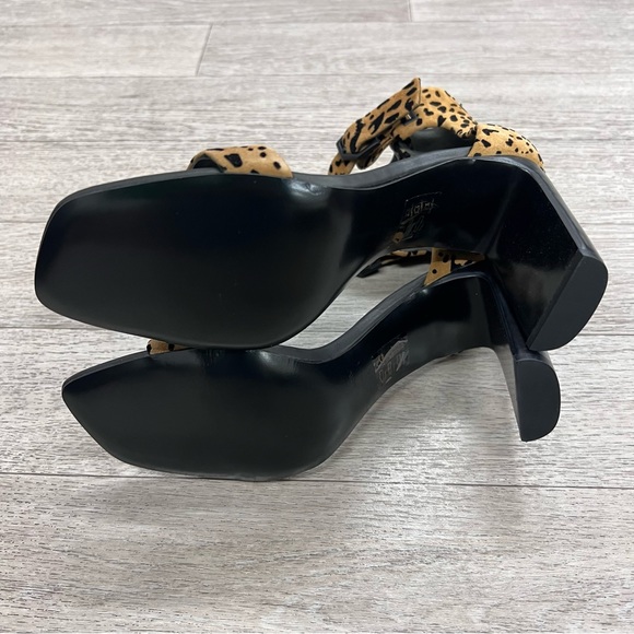 (AN-50) Rag & Bone Ellis Sandal in Tan Cheetah - Picture 4 of 4